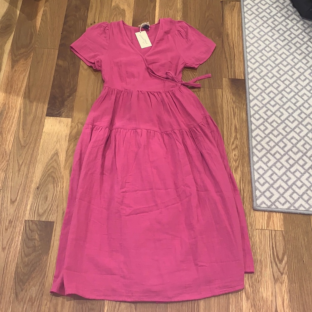 a long dress